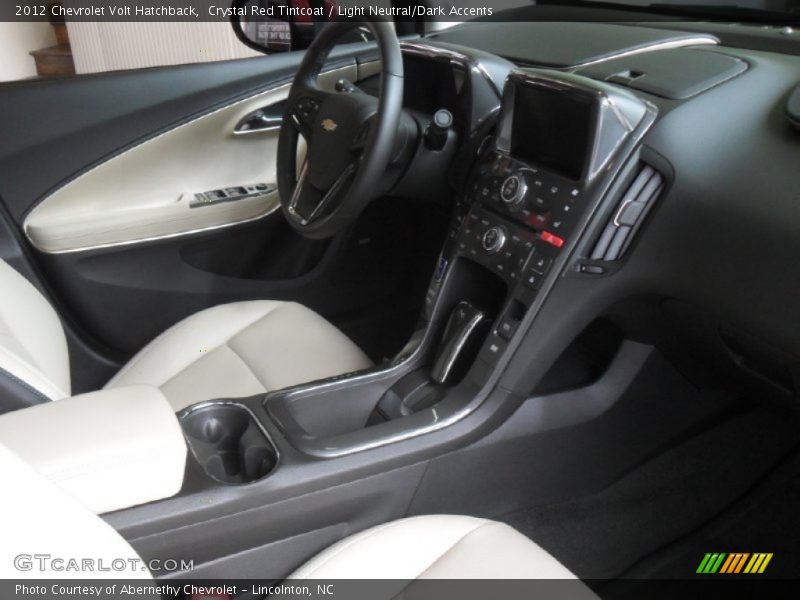  2012 Volt Hatchback Light Neutral/Dark Accents Interior