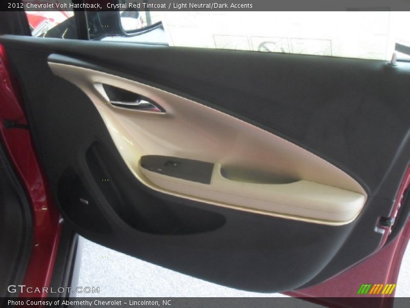 Crystal Red Tintcoat / Light Neutral/Dark Accents 2012 Chevrolet Volt Hatchback