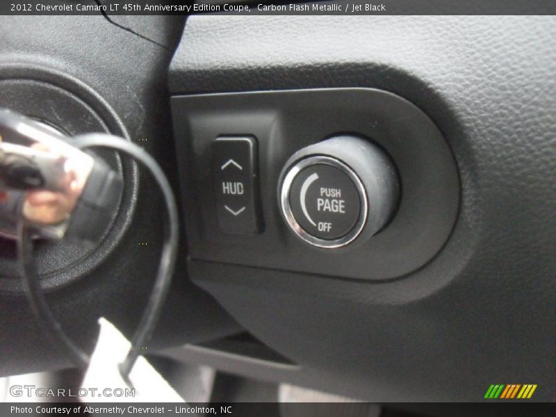 Controls of 2012 Camaro LT 45th Anniversary Edition Coupe