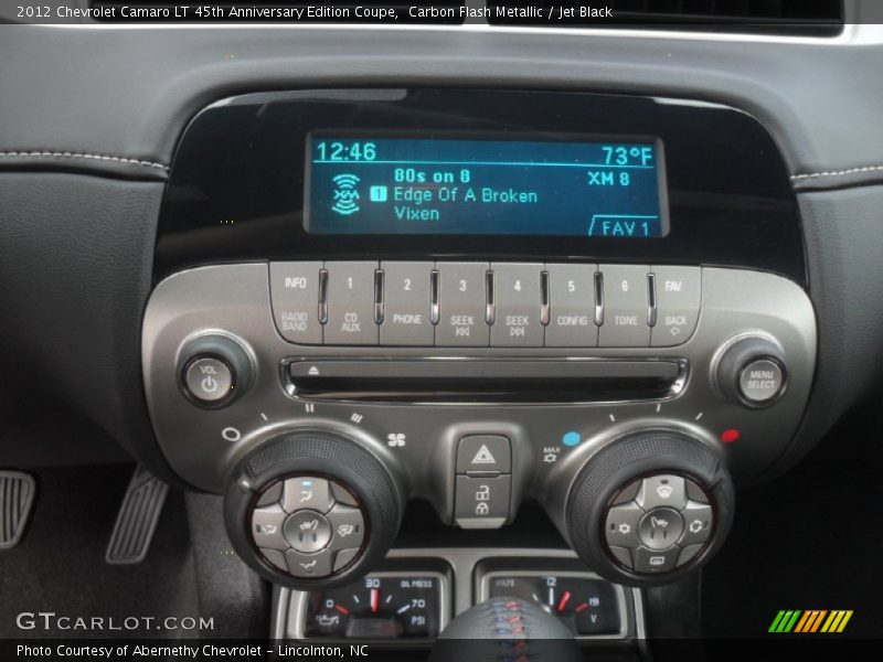 Audio System of 2012 Camaro LT 45th Anniversary Edition Coupe