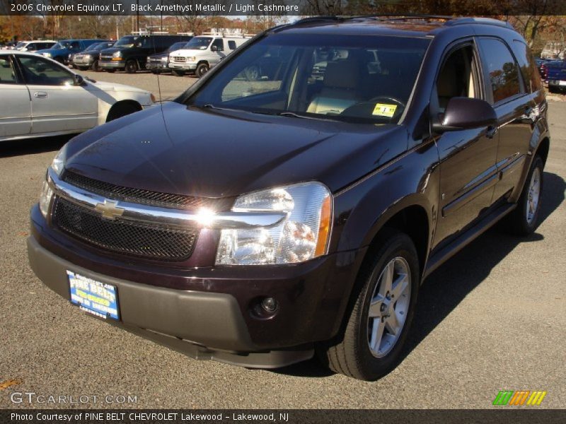Black Amethyst Metallic / Light Cashmere 2006 Chevrolet Equinox LT