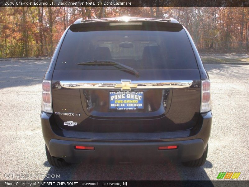 Black Amethyst Metallic / Light Cashmere 2006 Chevrolet Equinox LT