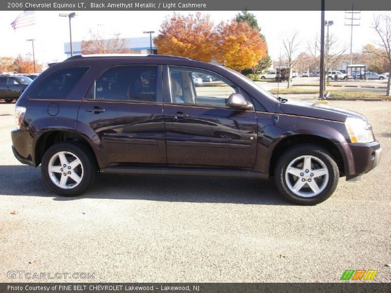 Black Amethyst Metallic / Light Cashmere 2006 Chevrolet Equinox LT