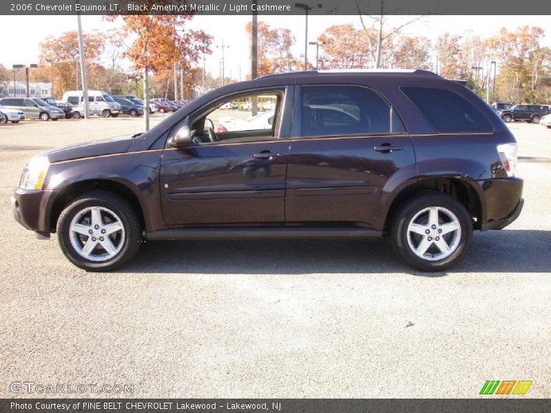 Black Amethyst Metallic / Light Cashmere 2006 Chevrolet Equinox LT