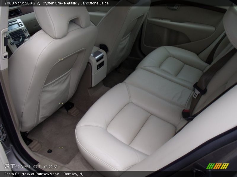 Oyster Gray Metallic / Sandstone Beige 2008 Volvo S80 3.2