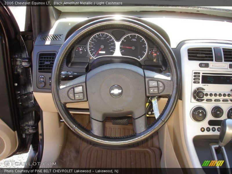 Black Amethyst Metallic / Light Cashmere 2006 Chevrolet Equinox LT