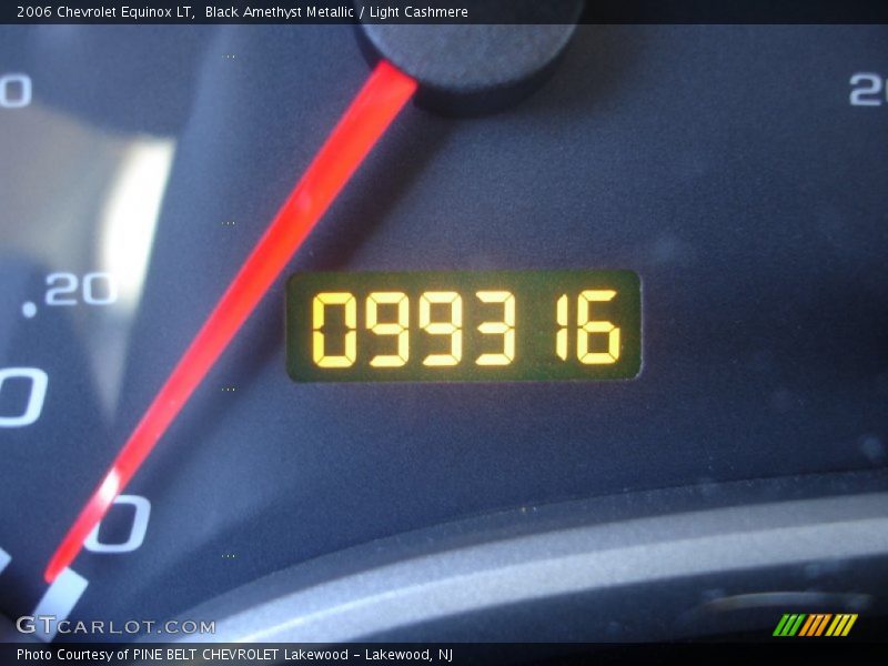 Black Amethyst Metallic / Light Cashmere 2006 Chevrolet Equinox LT