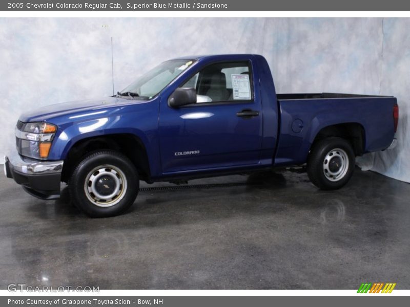  2005 Colorado Regular Cab Superior Blue Metallic