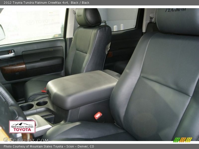 Black / Black 2012 Toyota Tundra Platinum CrewMax 4x4