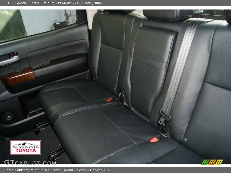 Black / Black 2012 Toyota Tundra Platinum CrewMax 4x4