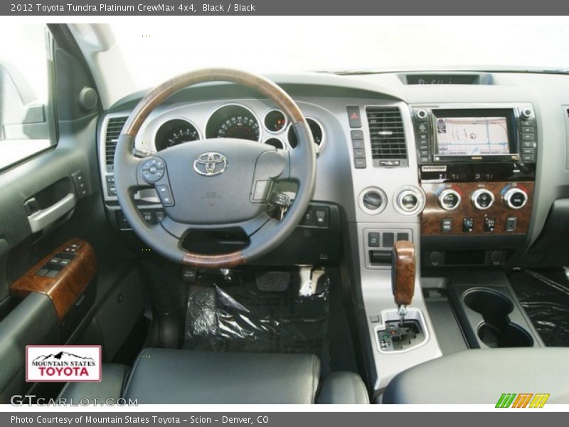Black / Black 2012 Toyota Tundra Platinum CrewMax 4x4