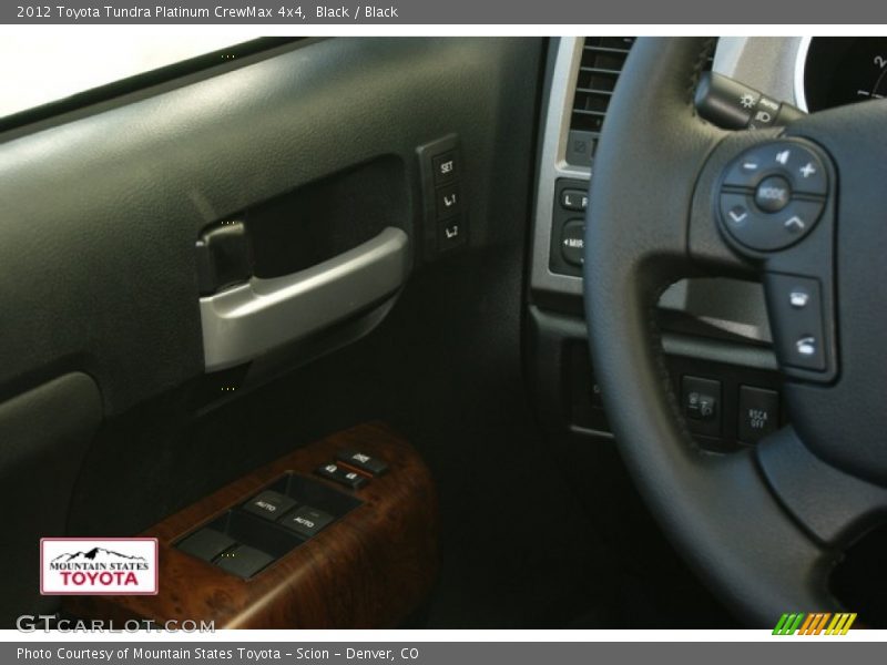Black / Black 2012 Toyota Tundra Platinum CrewMax 4x4