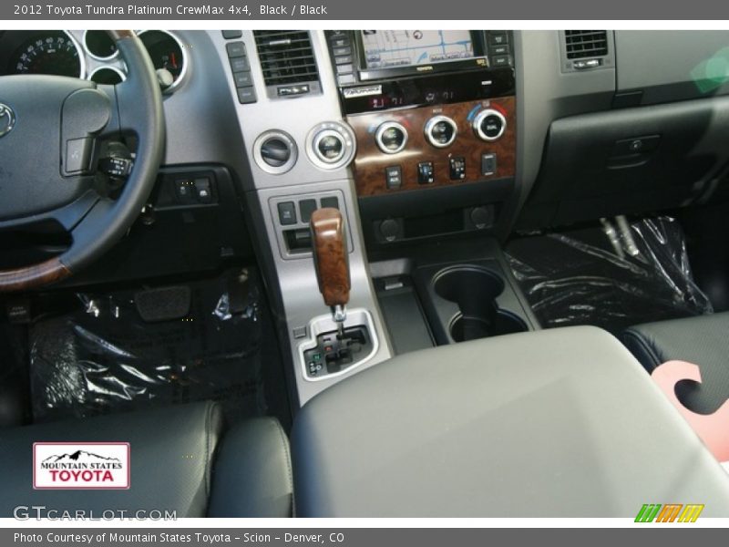 Black / Black 2012 Toyota Tundra Platinum CrewMax 4x4