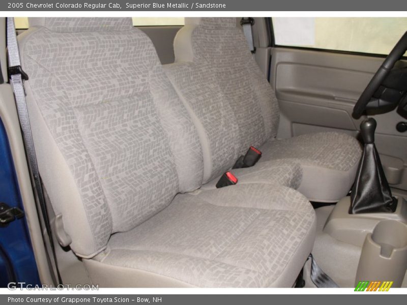  2005 Colorado Regular Cab Sandstone Interior