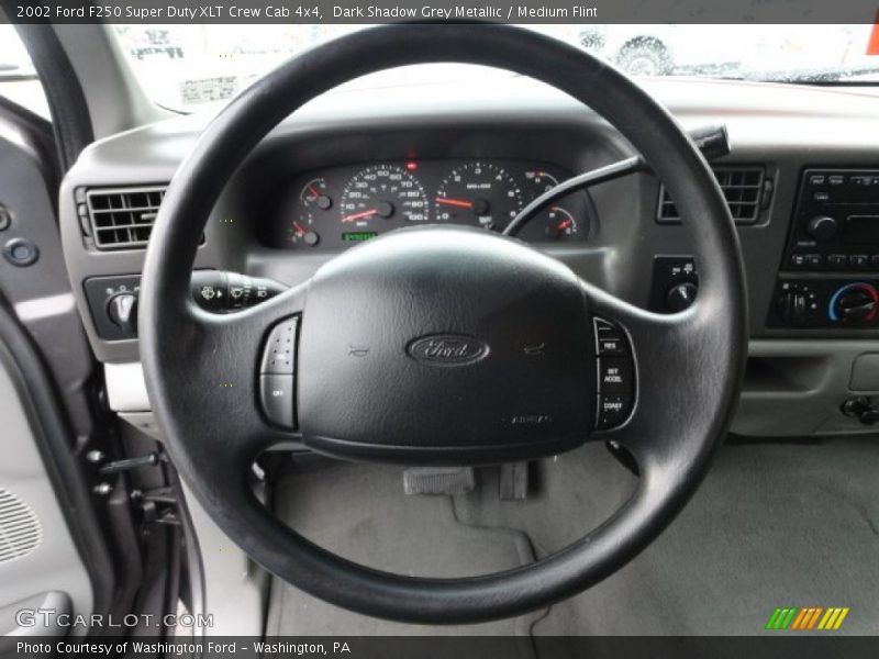  2002 F250 Super Duty XLT Crew Cab 4x4 Steering Wheel