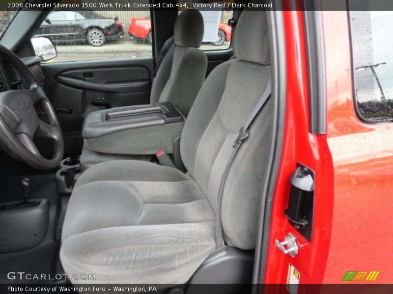 Victory Red / Dark Charcoal 2006 Chevrolet Silverado 1500 Work Truck Extended Cab 4x4