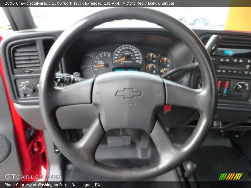  2006 Silverado 1500 Work Truck Extended Cab 4x4 Steering Wheel