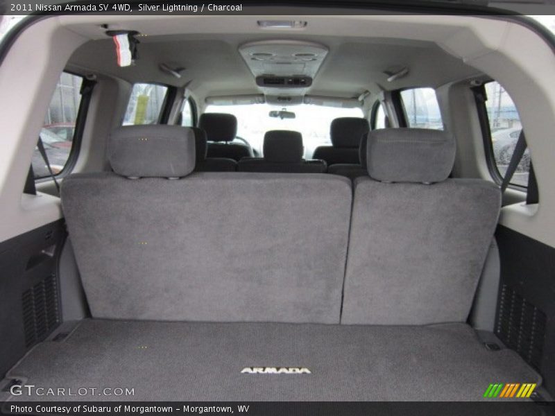 Silver Lightning / Charcoal 2011 Nissan Armada SV 4WD