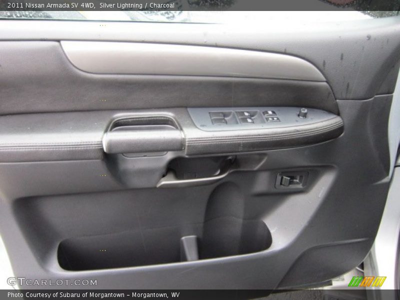 Silver Lightning / Charcoal 2011 Nissan Armada SV 4WD
