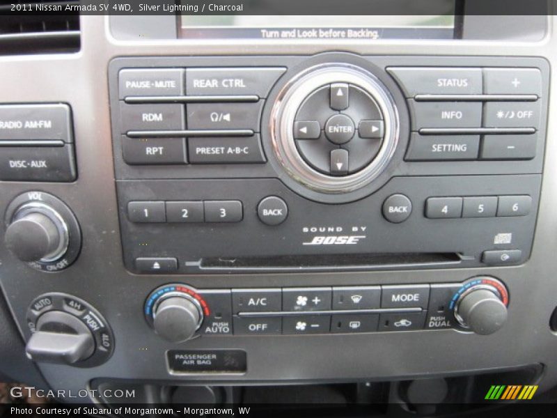 Silver Lightning / Charcoal 2011 Nissan Armada SV 4WD
