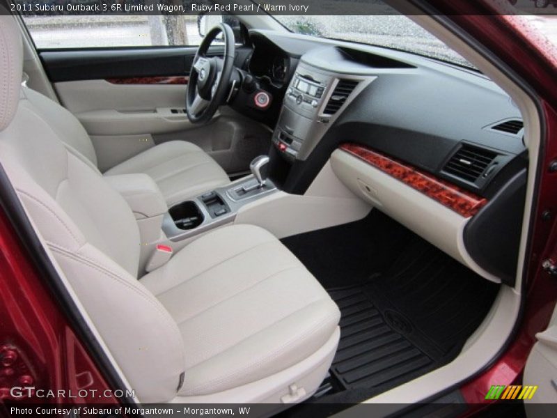  2011 Outback 3.6R Limited Wagon Warm Ivory Interior