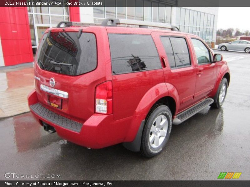 Red Brick / Graphite 2012 Nissan Pathfinder SV 4x4