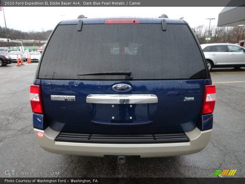 Dark Blue Pearl Metallic / Camel 2010 Ford Expedition EL Eddie Bauer 4x4