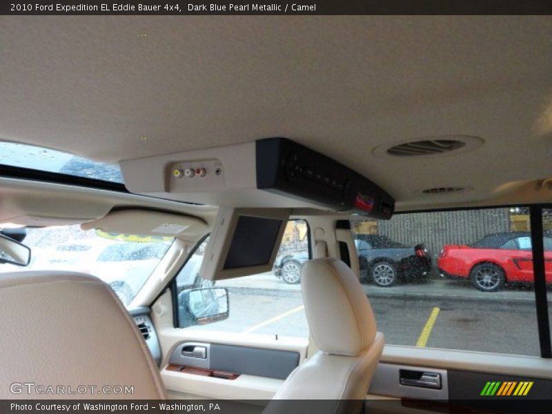 Dark Blue Pearl Metallic / Camel 2010 Ford Expedition EL Eddie Bauer 4x4