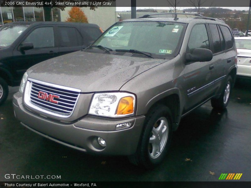 Steel Grey Metallic / Light Gray 2006 GMC Envoy SLE 4x4