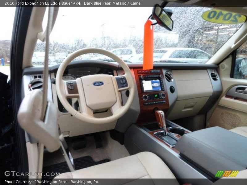 Dashboard of 2010 Expedition EL Eddie Bauer 4x4