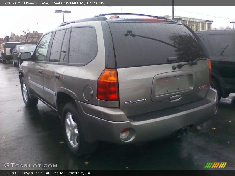 Steel Grey Metallic / Light Gray 2006 GMC Envoy SLE 4x4