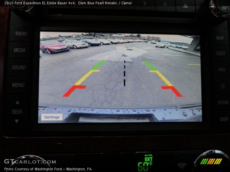 Dark Blue Pearl Metallic / Camel 2010 Ford Expedition EL Eddie Bauer 4x4