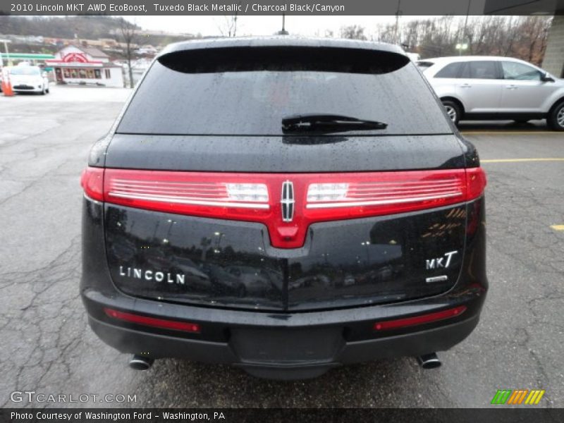 Tuxedo Black Metallic / Charcoal Black/Canyon 2010 Lincoln MKT AWD EcoBoost