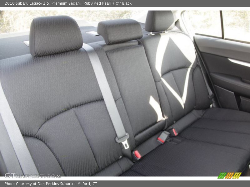 Ruby Red Pearl / Off Black 2010 Subaru Legacy 2.5i Premium Sedan