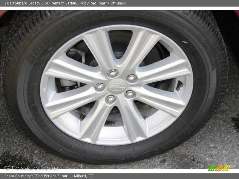  2010 Legacy 2.5i Premium Sedan Wheel