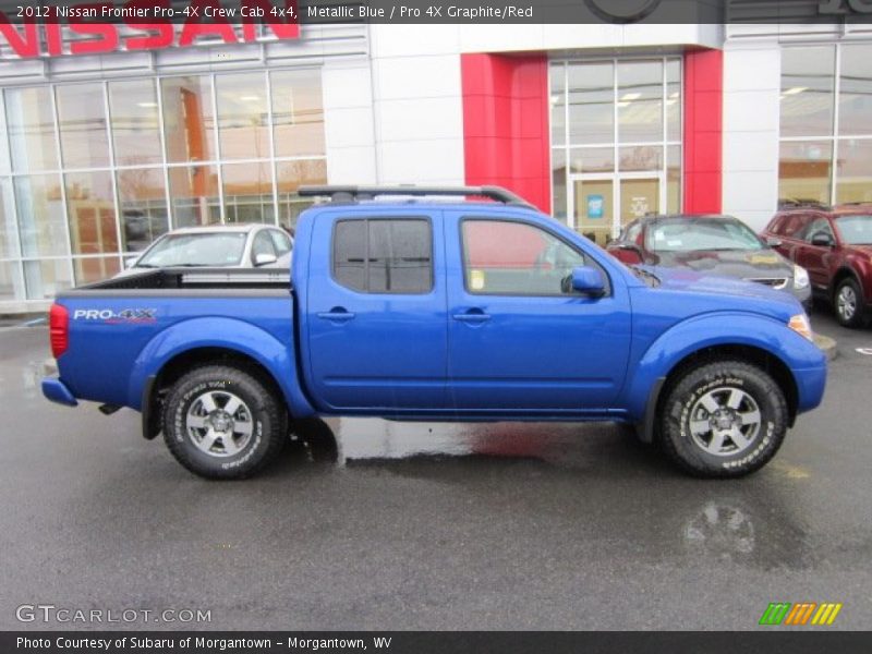  2012 Frontier Pro-4X Crew Cab 4x4 Metallic Blue