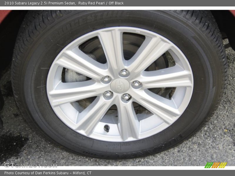  2010 Legacy 2.5i Premium Sedan Wheel