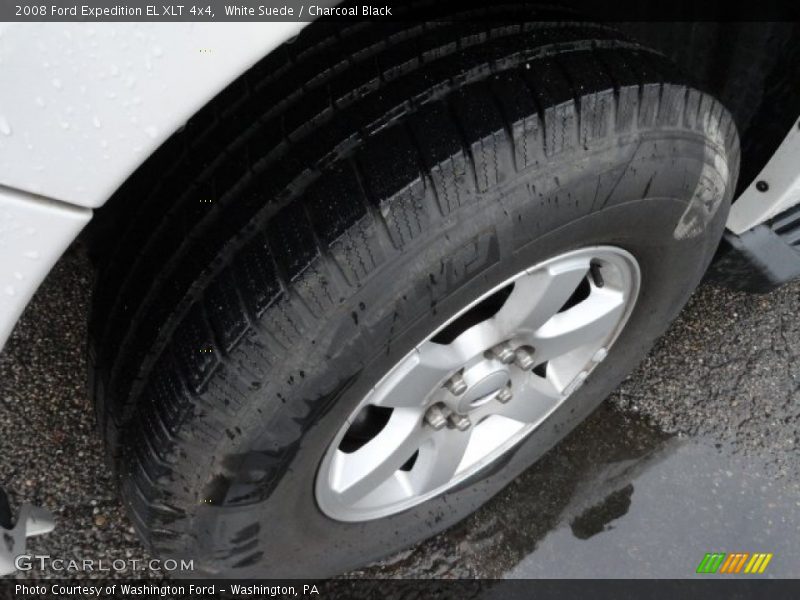 White Suede / Charcoal Black 2008 Ford Expedition EL XLT 4x4