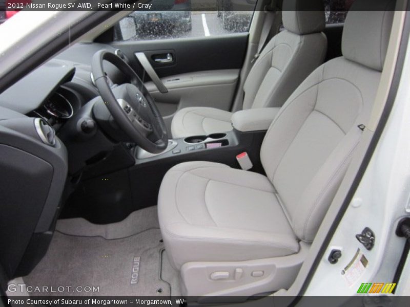 Drivers seat in Gray - 2012 Nissan Rogue SV AWD