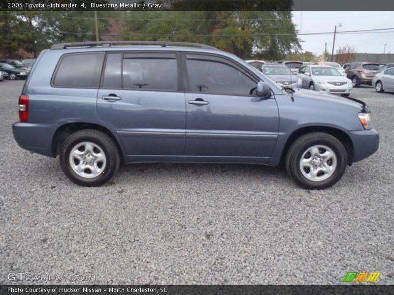 Bluestone Metallic / Gray 2005 Toyota Highlander I4