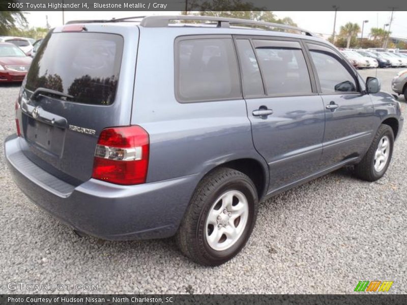 Bluestone Metallic / Gray 2005 Toyota Highlander I4