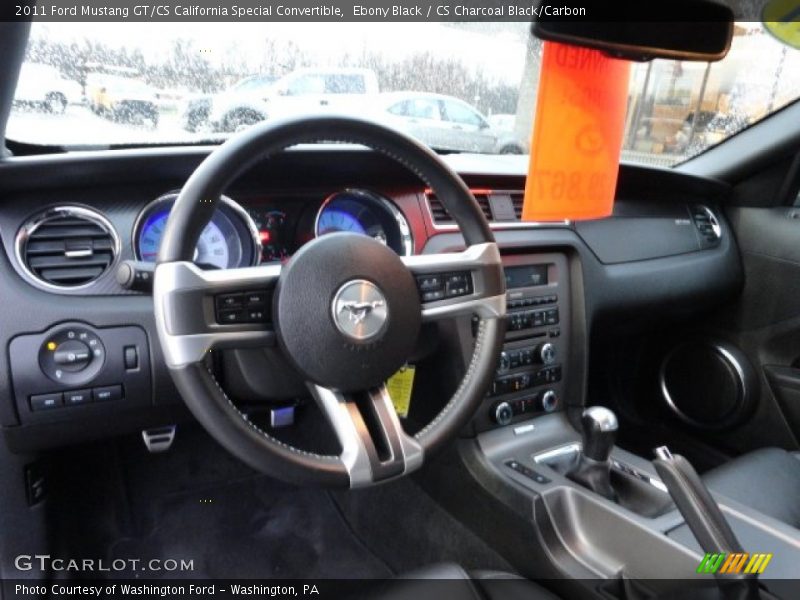 Dashboard of 2011 Mustang GT/CS California Special Convertible