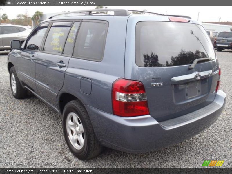 Bluestone Metallic / Gray 2005 Toyota Highlander I4