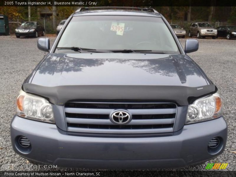 Bluestone Metallic / Gray 2005 Toyota Highlander I4