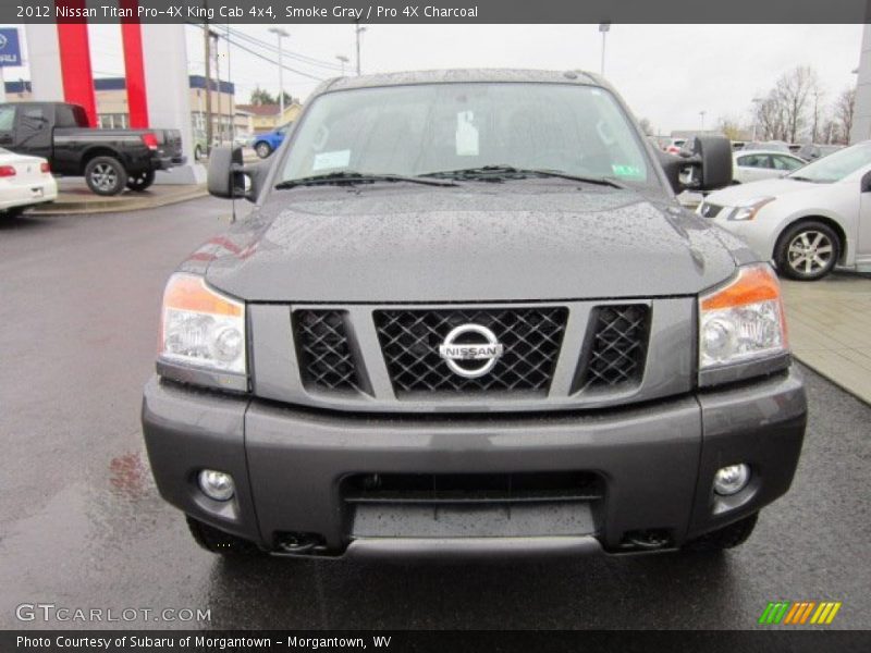 Smoke Gray / Pro 4X Charcoal 2012 Nissan Titan Pro-4X King Cab 4x4