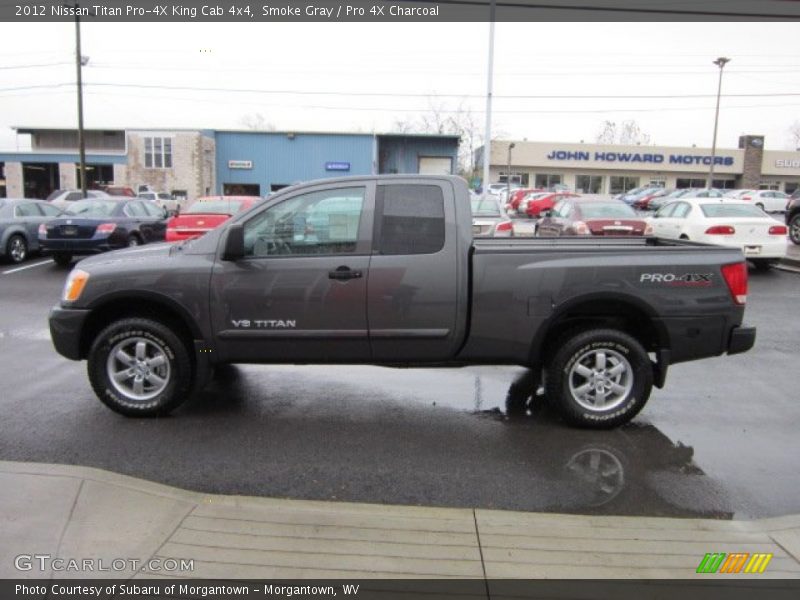 Smoke Gray / Pro 4X Charcoal 2012 Nissan Titan Pro-4X King Cab 4x4
