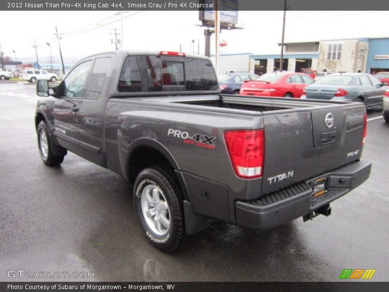 Smoke Gray / Pro 4X Charcoal 2012 Nissan Titan Pro-4X King Cab 4x4