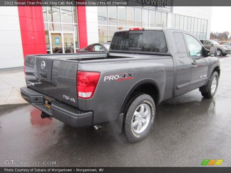 Smoke Gray / Pro 4X Charcoal 2012 Nissan Titan Pro-4X King Cab 4x4