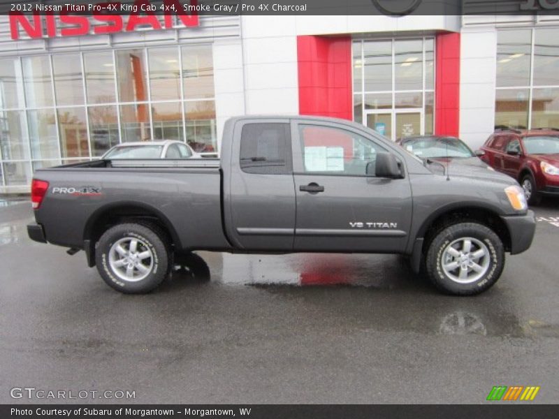  2012 Titan Pro-4X King Cab 4x4 Smoke Gray