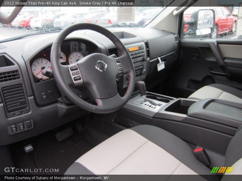 Smoke Gray / Pro 4X Charcoal 2012 Nissan Titan Pro-4X King Cab 4x4
